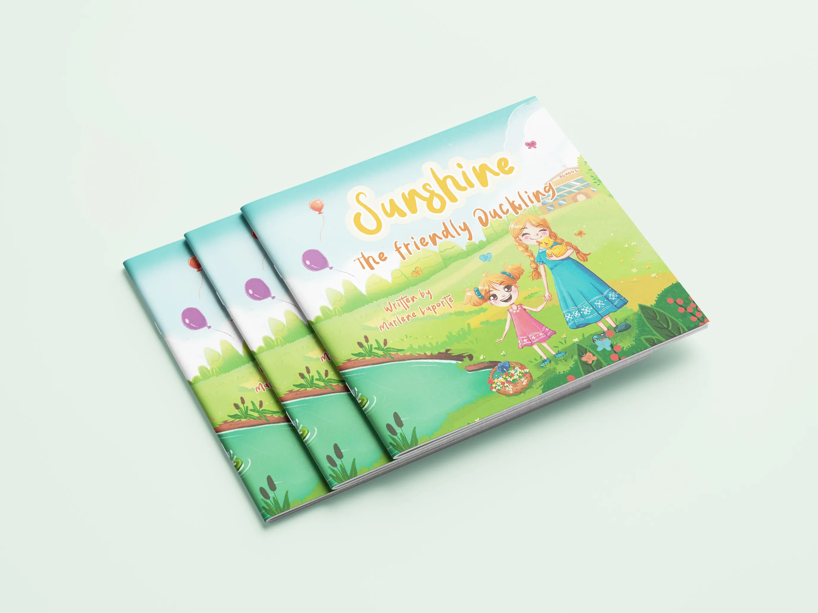 Children Book "Sunshine. The Friendly Duckling"