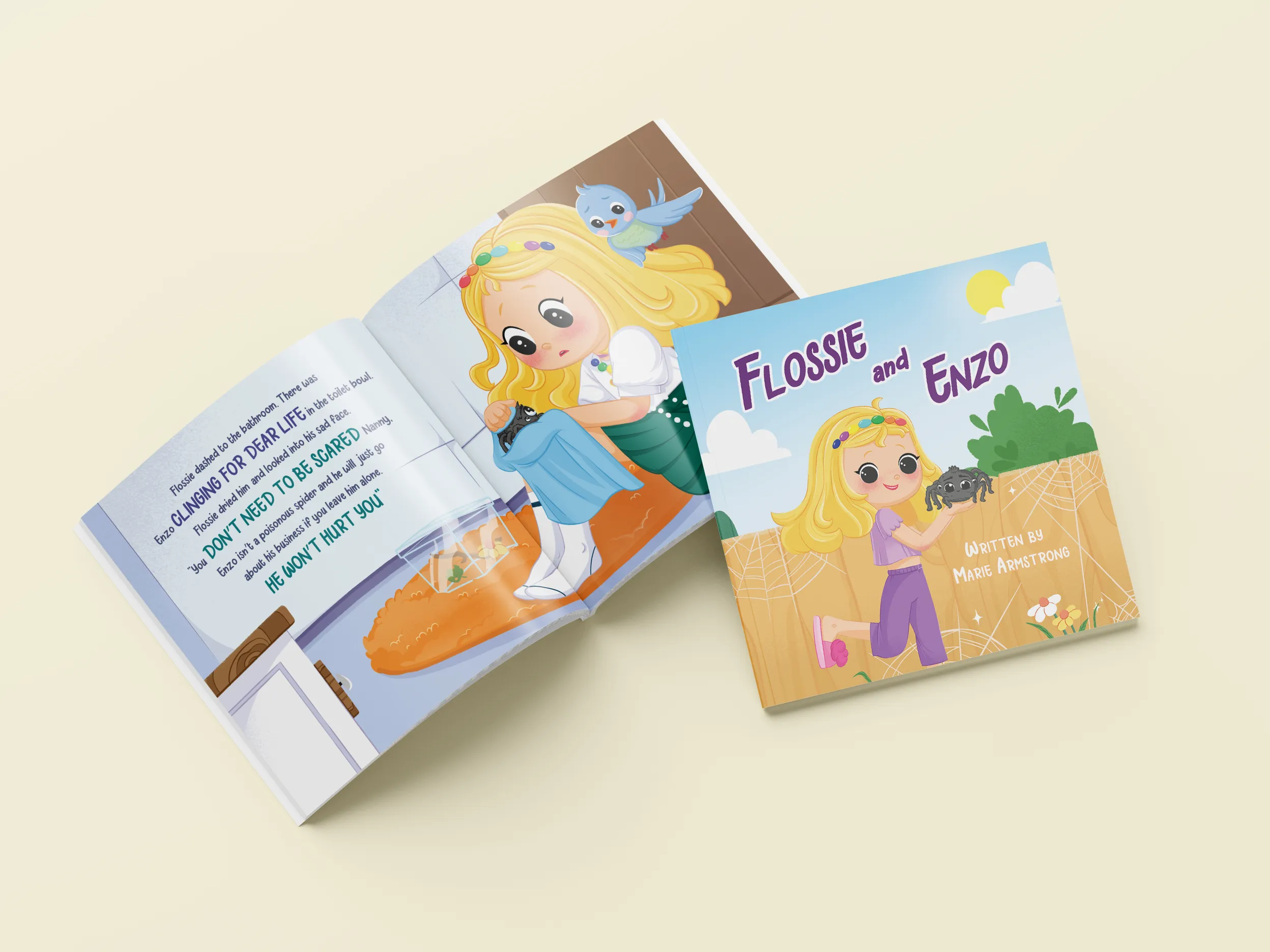 Children's Book "Flossie and The Devine Pumpkin Vine"